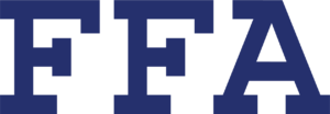 FFA lettermark in corduroy